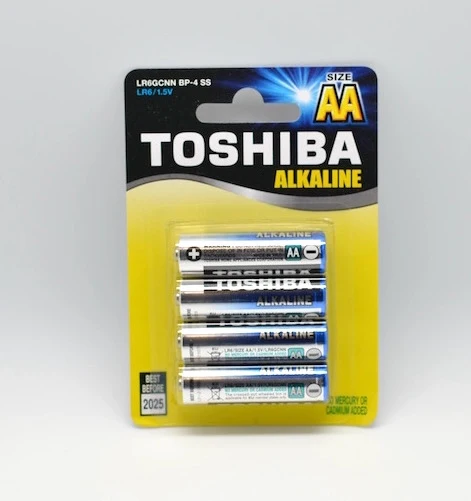 Alkáli Toshiba R6 AA elem, 4db/szett