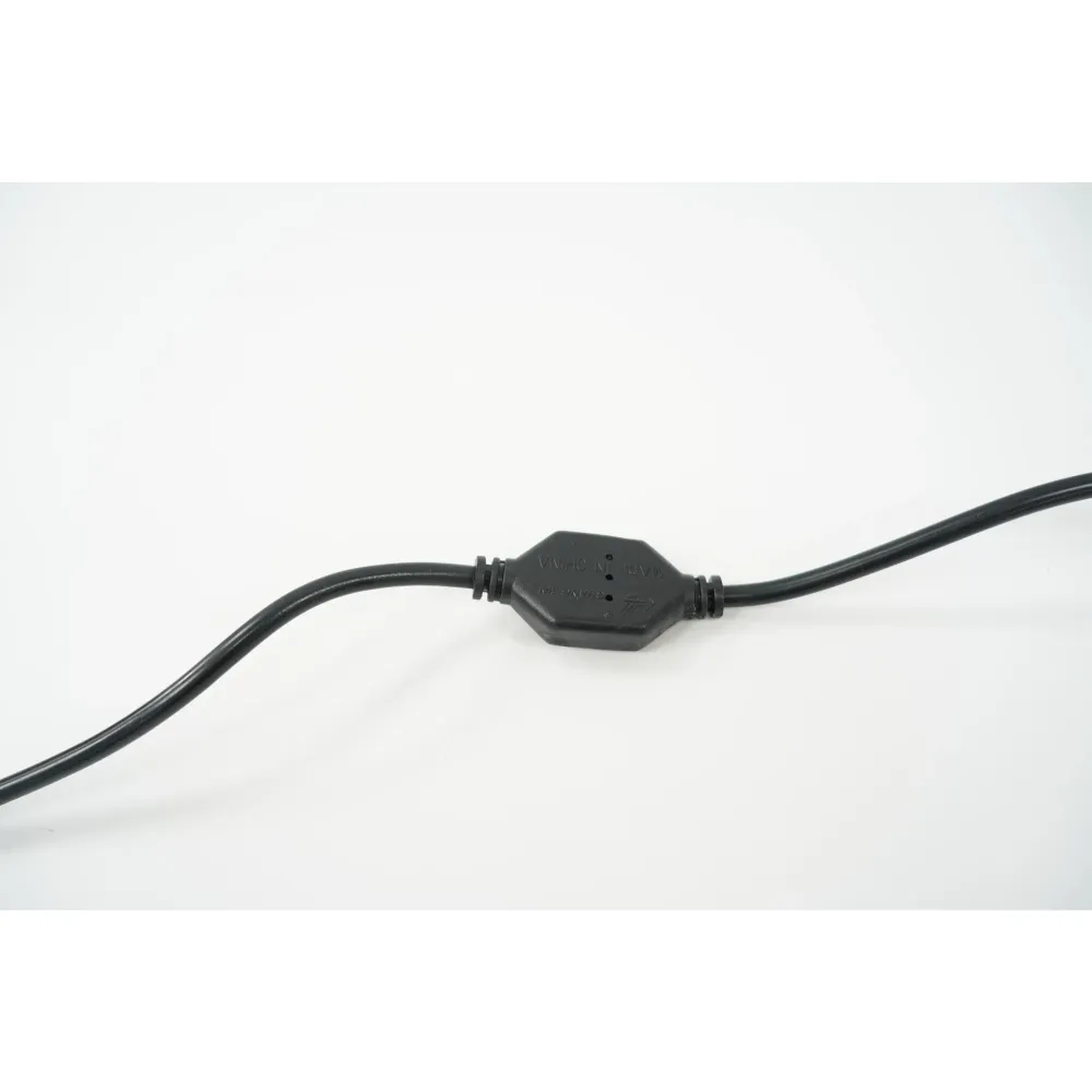 Fénycső tápegység, fix fényű, 220 V, 3 , max. 660 W, Vivimall, fekete kábel