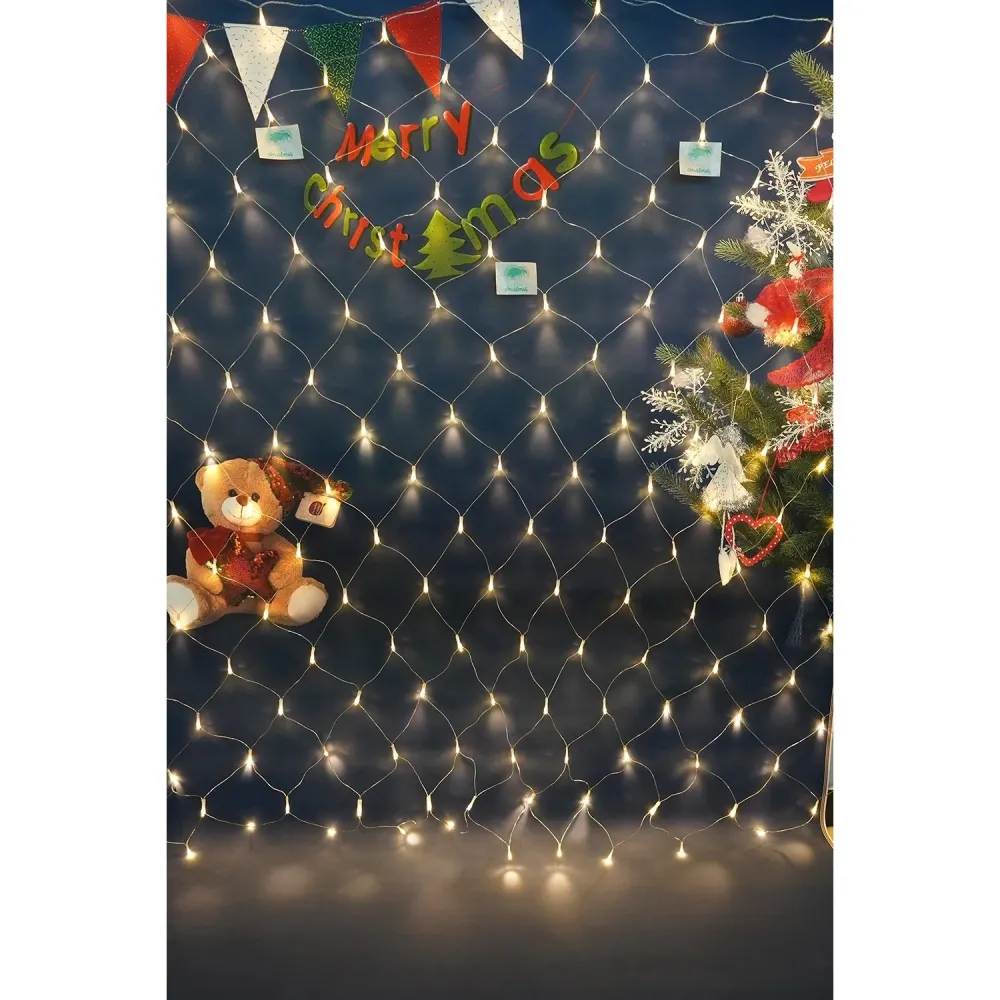 Karácsonyi fények Mesh 320 LED Meleg Fehér | StarLight