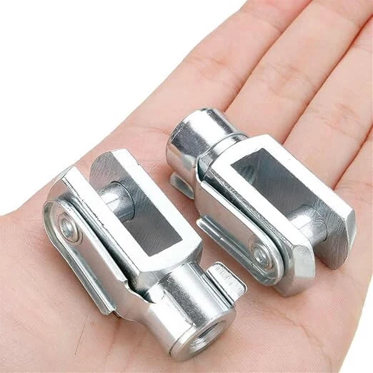 Gázrugós Rugóstag Végszerelvény – 1 pár (M6 × 24 mm)