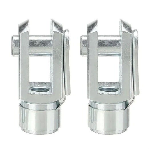Gázrugós Rugóstag Végszerelvény – 1 pár (M6 × 24 mm)