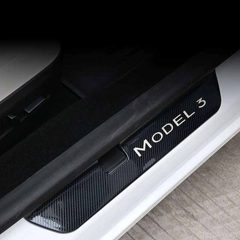 Tesla Model 3+ Highland Edition - Door Canl -védőszálmintázatú