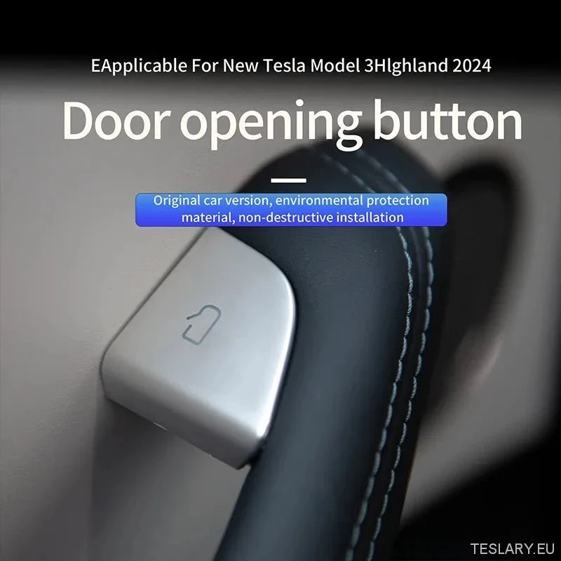 Tesla Model 3+ Highland/Y modell Juniper nyitott ajtógombok burkolatok burkolat belső védelmező fedél