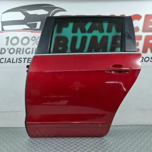 Bal hátsó ajtó Peugeot 5008 I Fázis 1 piros – Eredeti használt darab