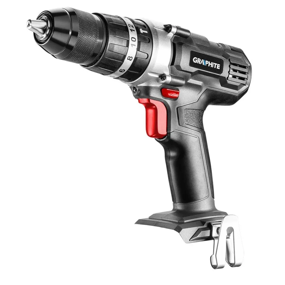 Akkus fúró, csavarozó, ütvefúró ENERGY+, 18V, 13mm gyorstokmány, akku nélkül
