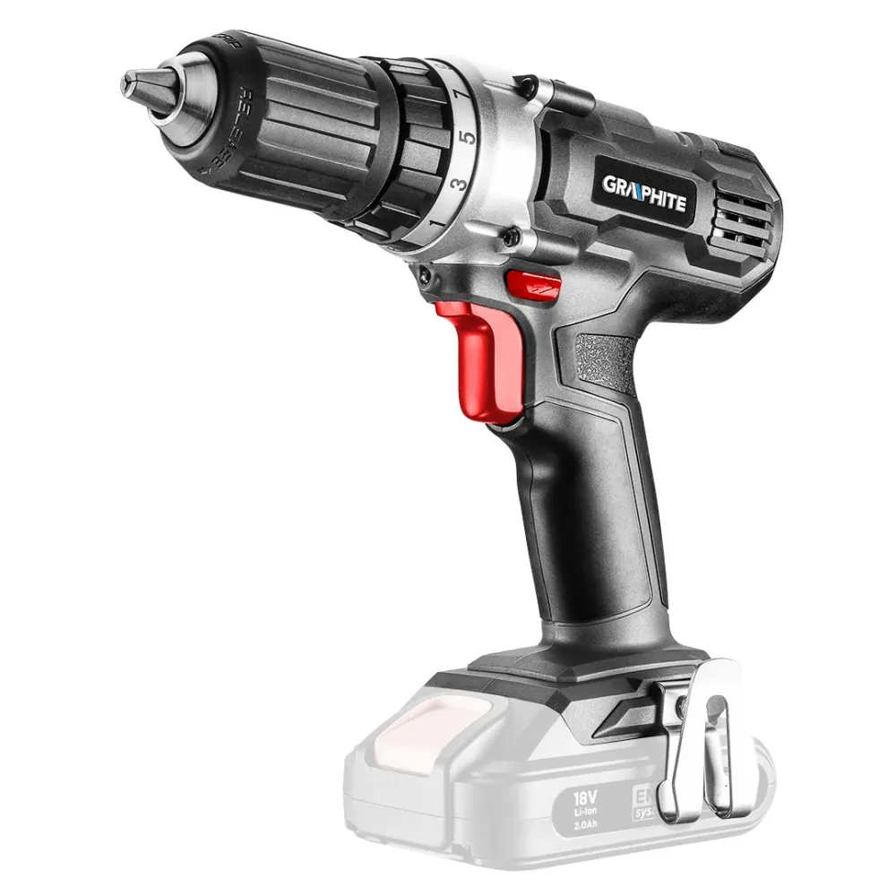 Akkus fúró ENERGY+ 18V, 13mm gyorstokmány, akku nélkül