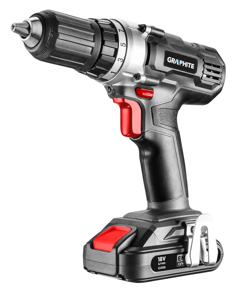 Akkus fúró ENERGY+ 18V, 13mm gyorstokmány, akku nélkül