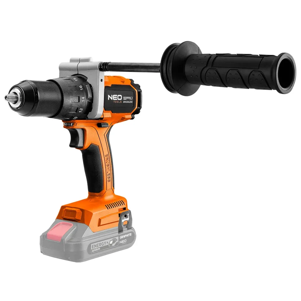 Akkus szénkefementes fúró, csavarozó, ütvefúró ENERGY+ 18V, 100Nm, akku nélkül