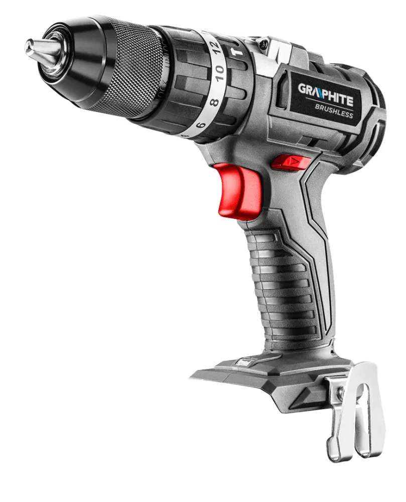 Akkus szénkefementes fúró, csavarozó, ütvefúró ENERGY+ 18V, akku nélkül