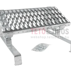 Horganyzott acél tetőjárórács komplett garnitúra 800 mm