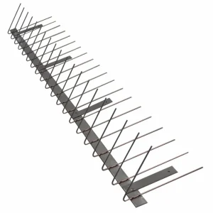 Rozsdamentes acél galambriasztó csatornavédő tüske 1,5 mm átm.
