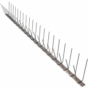 Rozsdamentes acél galambriasztó 2 tüskesoros 2 mm átm.