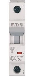 Eaton Kismegszakító,autómata 1P 6A B 230V AC 4,5kA 194718