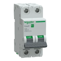 SCHNEIDER EASY9 PRO Kismegszakító,autómata 2P, C, 10A EZ9F57210