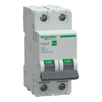 SCHNEIDER EASY9 PRO Kismegszakító,autómata 2P, C, 20A EZ9F57220