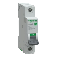 SCHNEIDER EASY9 PRO Kismegszakító,autómata 1P, C, 4A 6kA IP20 EZ9F57104
