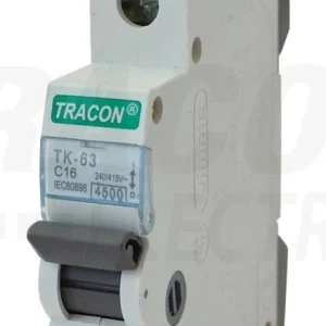 Tracon MB kismegszakító,autómata - 4,5 kA 32A, 4,5 kA 1P B MB-1B-32