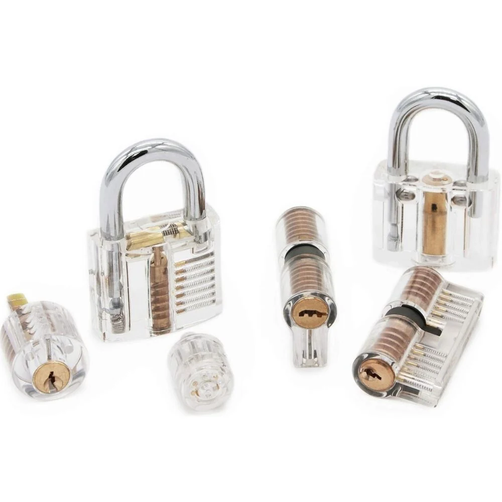 Curious Smith lockpick gyakorló zárkészlet profi zárnyitó eszközökkel