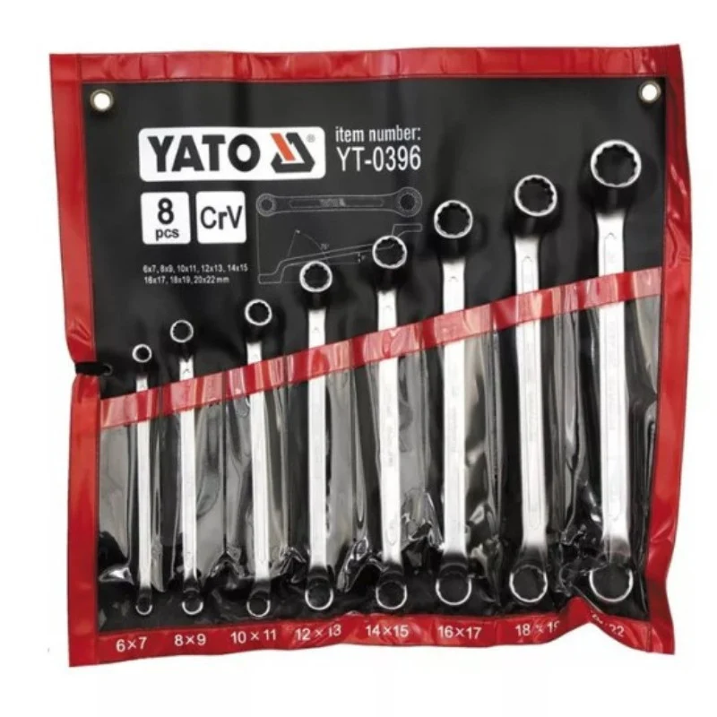Yato 8 részes csillagkulcs készlet (6-22 mm)