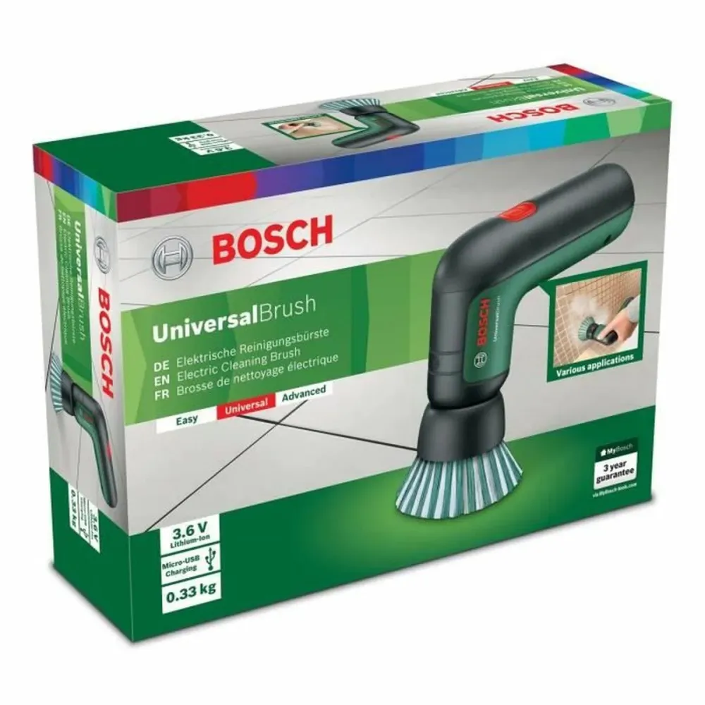Multiszerszám BOSCH Universalbrush USB kefe fekete