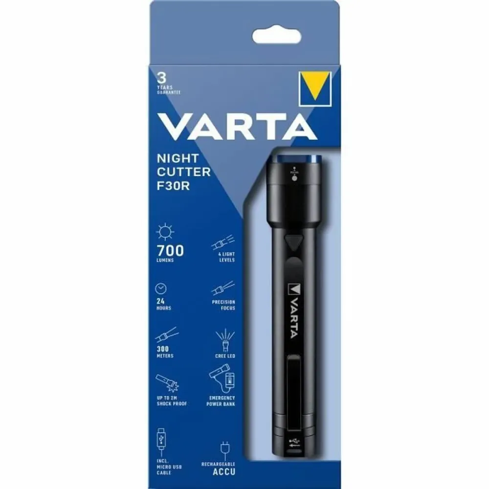 Varta Night Cutter LED zseblámpa, 700 lm