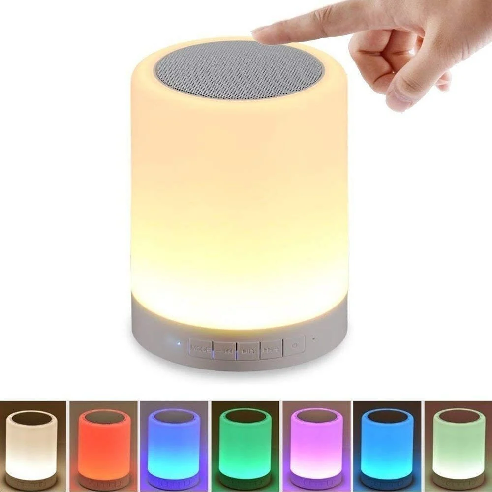 Celrax Vezeték Nélküli Hangszóró RGB LED Lámpával – Bluetooth Zene