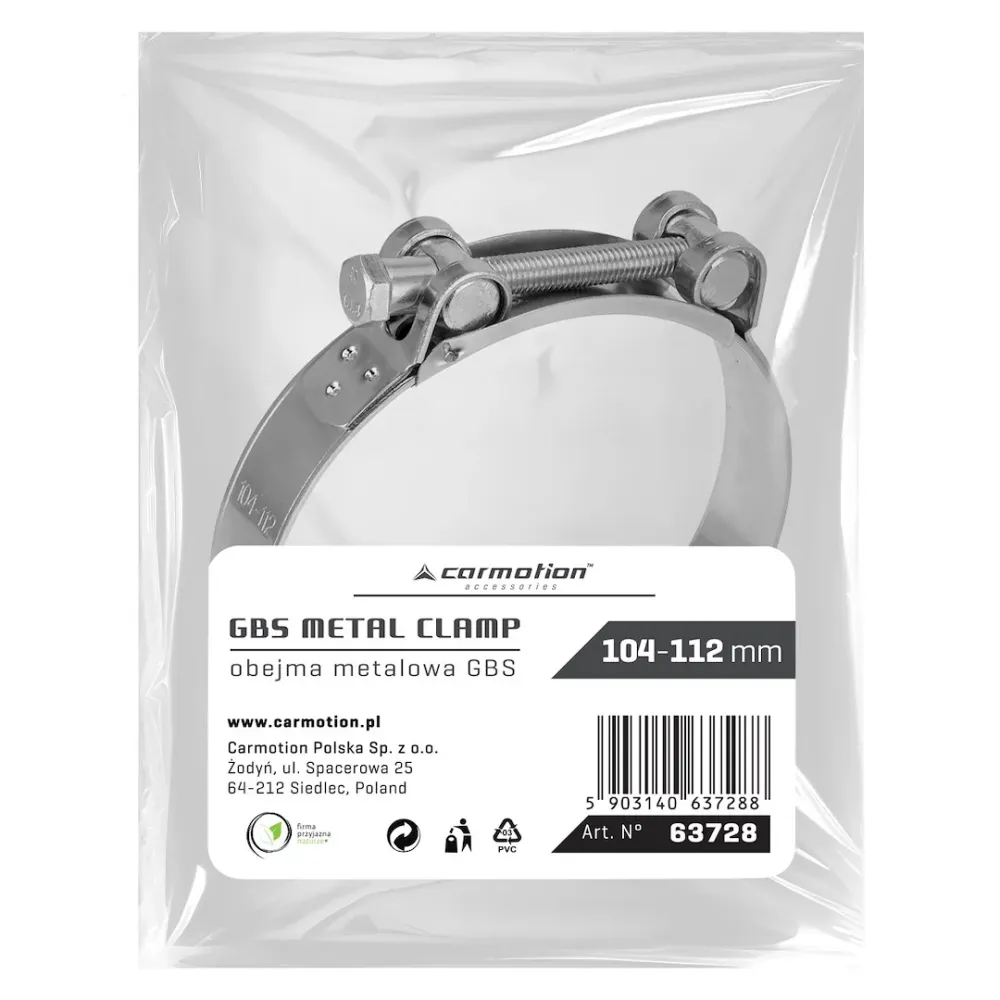 GBS fém bilincs 104-112 mm