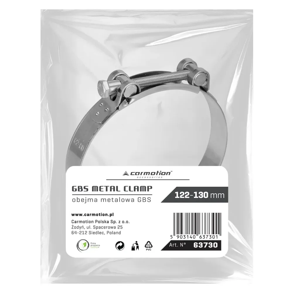 GBS fém bilincs 122-130 mm