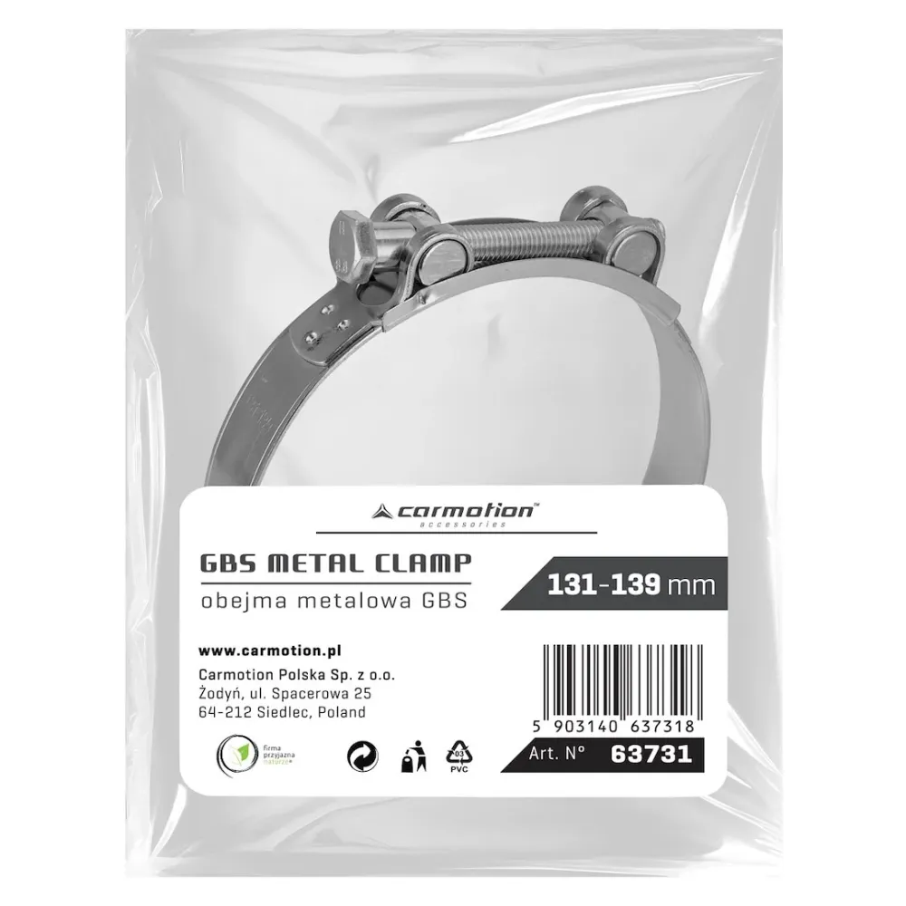 GBS fém bilincs 131-139 mm