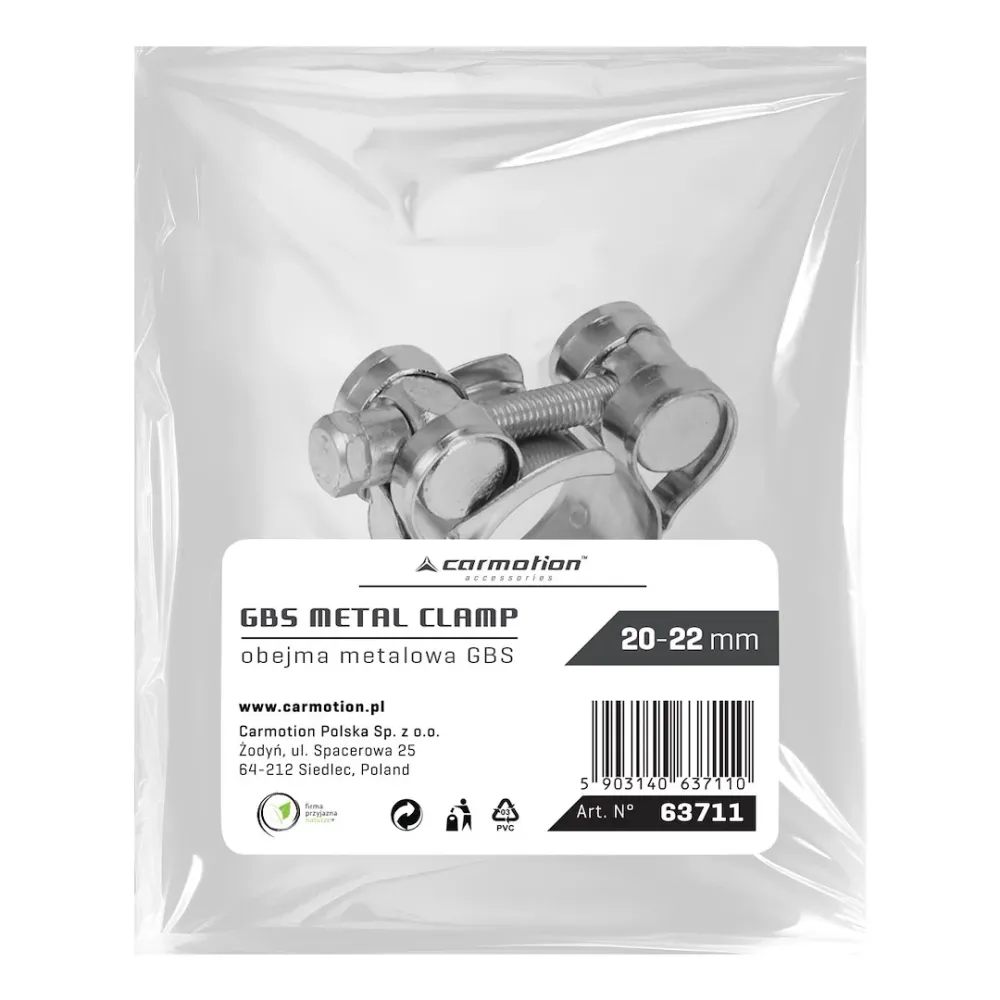 GBS fém bilincs 20-22 mm