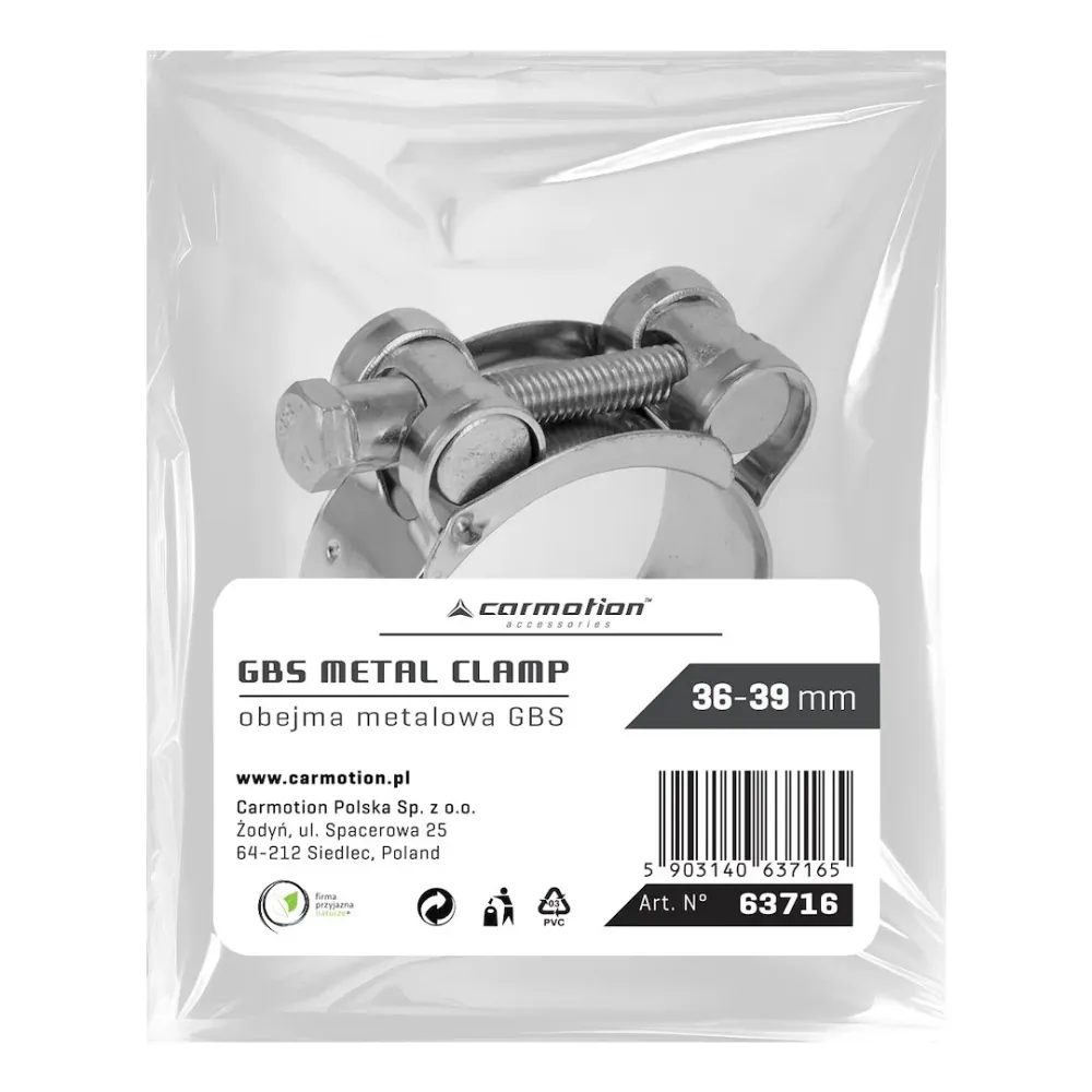 GBS fém bilincs 36-39 mm