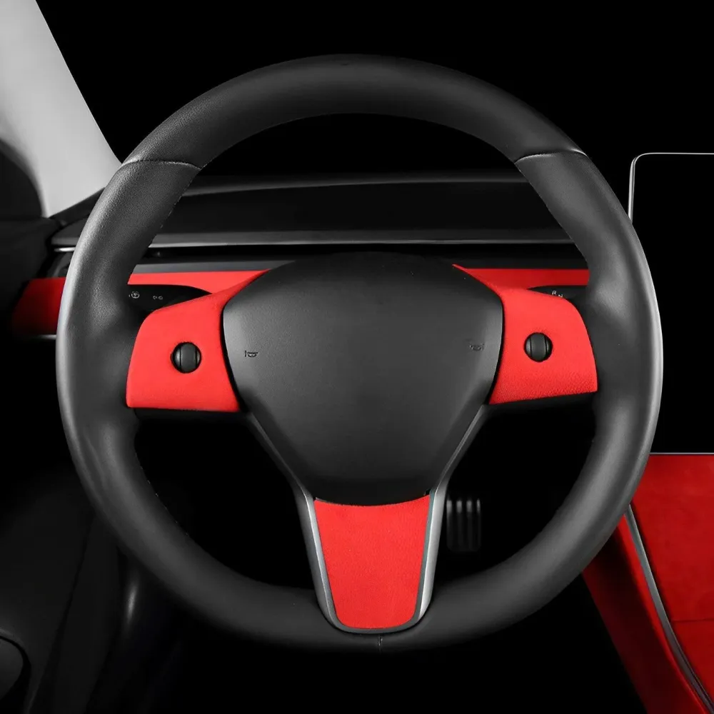 Model 3/Y Alcantara kormánykerék burkolat Tesla (2017-2023)