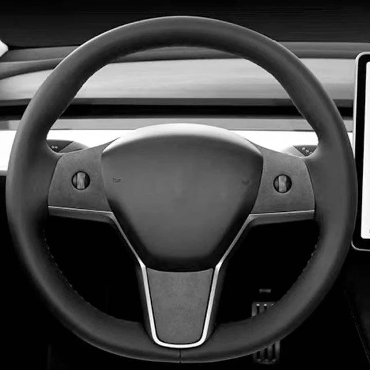 Model 3/Y Alcantara kormánykerék burkolat Tesla (2017-2023)