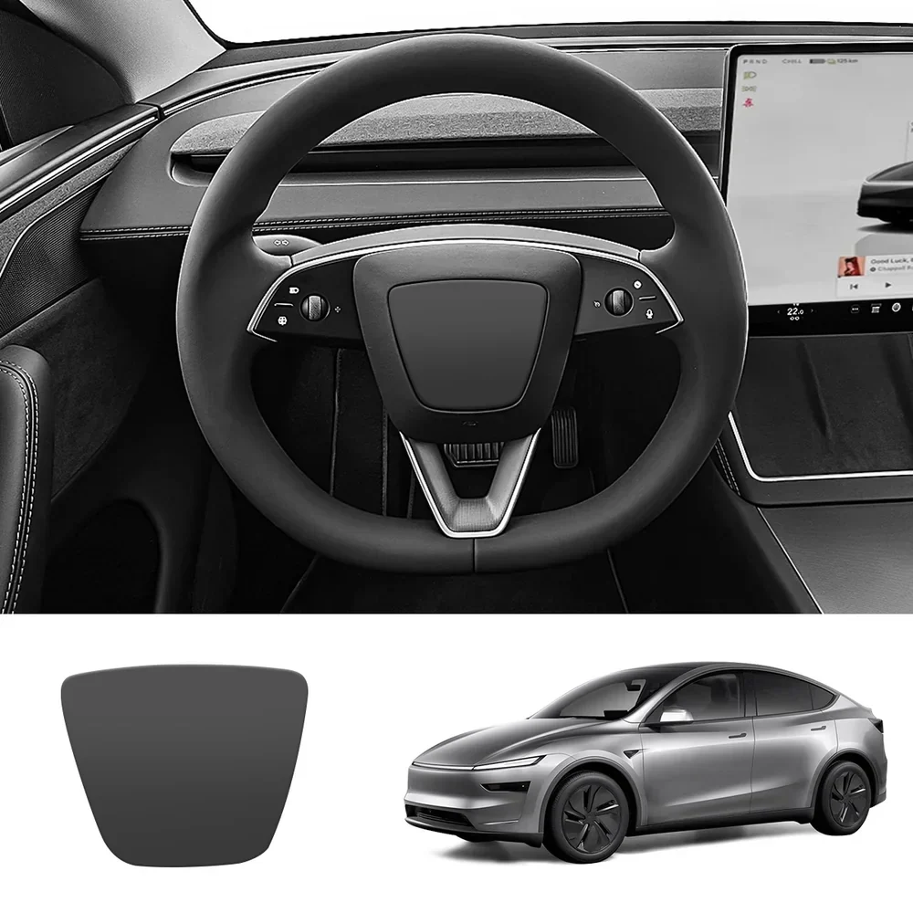 Prémium ABS kormánykerék középrész és V-alakú díszléc bővítőkészlet ... Tesla Model Y és Model 3 - Dobd fel autód belső st...