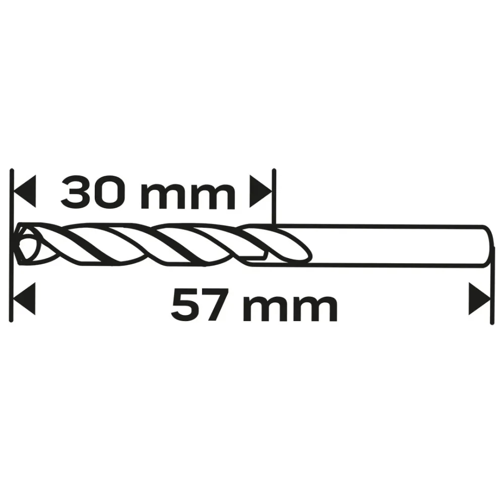 Csigafúró HSS-Cobalt 5% 2.5mm, 3db