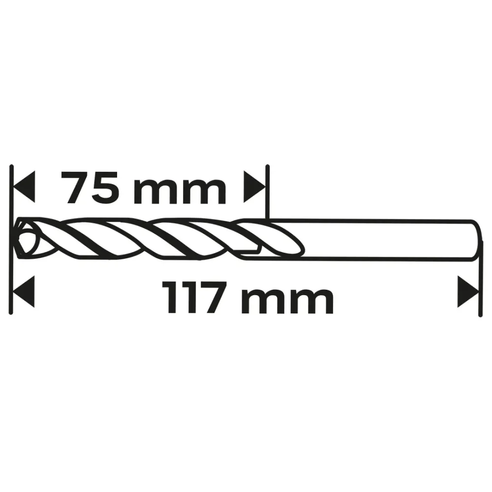 Csigafúró HSS-Cobalt 5% 8.5mm