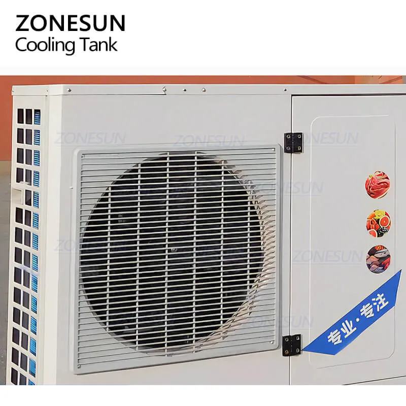 Zonesun ZS-CT200L Kiváló minőségű rozsdamentes acél 200L tejtermék-joghurt ital keverőedény hűtő tároló tartály