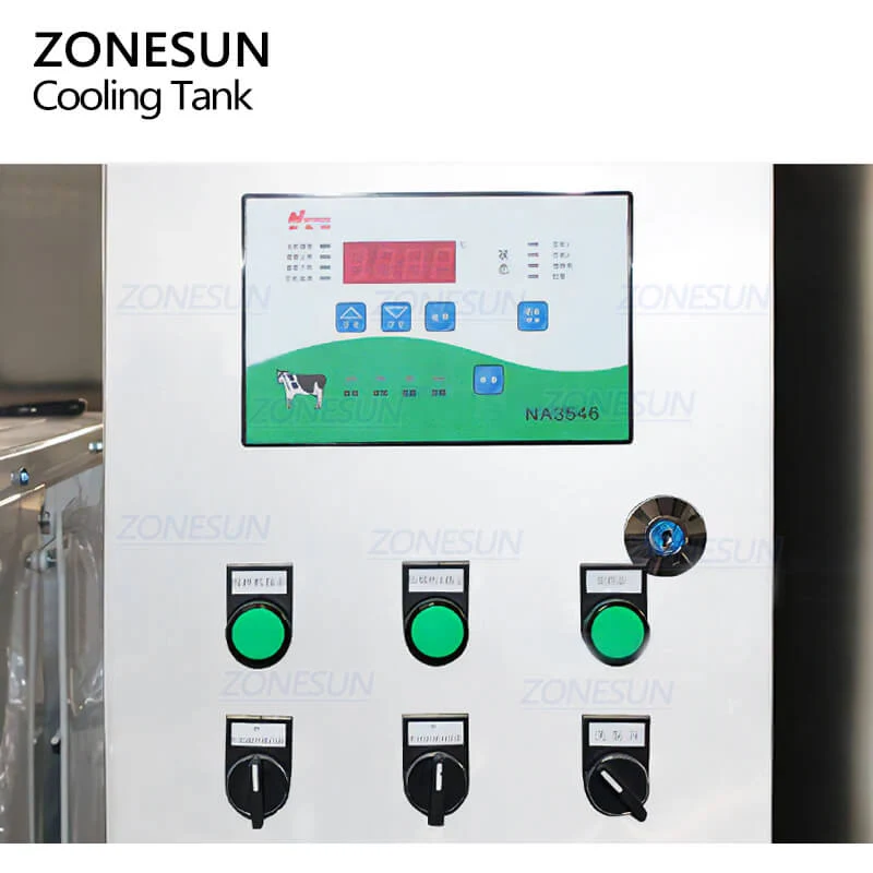 Zonesun ZS-CT200L Kiváló minőségű rozsdamentes acél 200L tejtermék-joghurt ital keverőedény hűtő tároló tartály