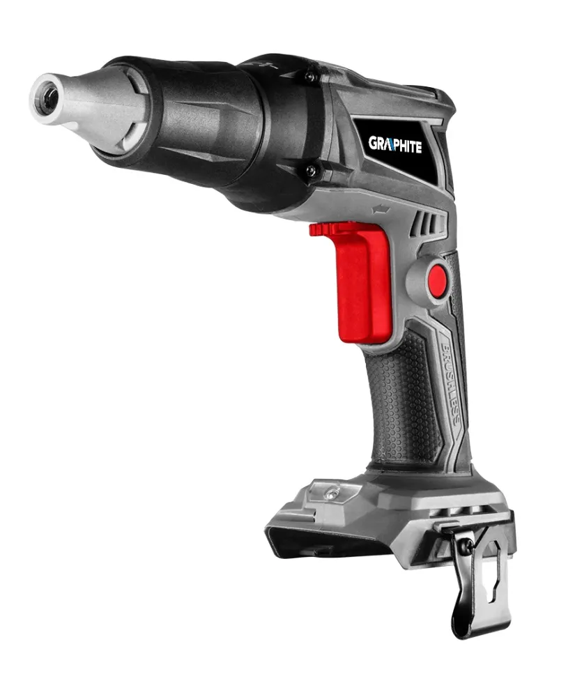 Akkus szénkefementes gipszkarton csavarbehajtó ENERGY+ 18V, 0-4400 ford./perc, 1/4", akku nélkül