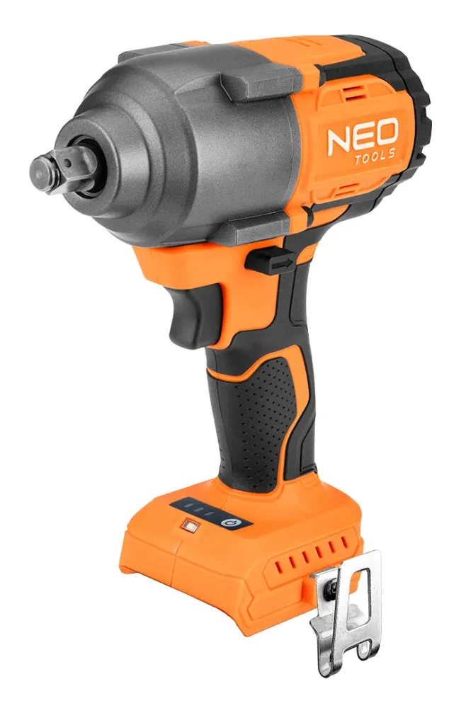 Akkus szénkefementes ütvecsavarozó, 1/2" (négyszög) ENERGY+, 18V, 850Nm, akku nélkül
