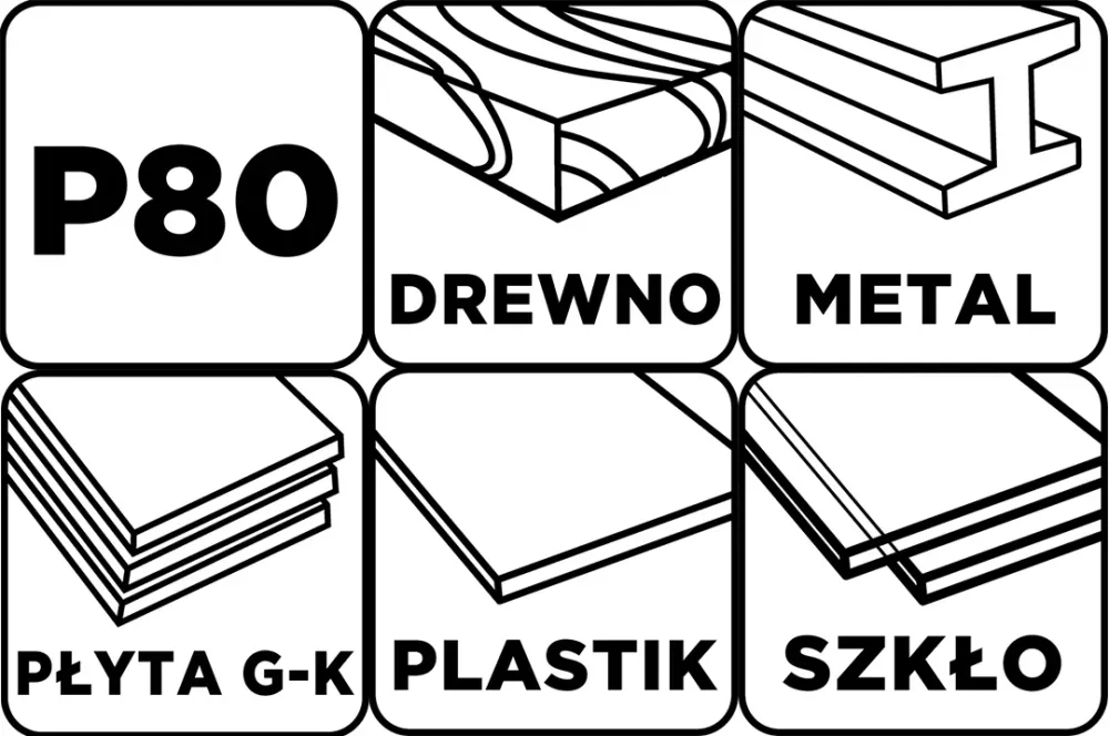 Csiszolóháló 115x280mm, fa, fém, műanyag, űveg, gipszkarton csiszoláshoz, P80, min. rendelés: 3db