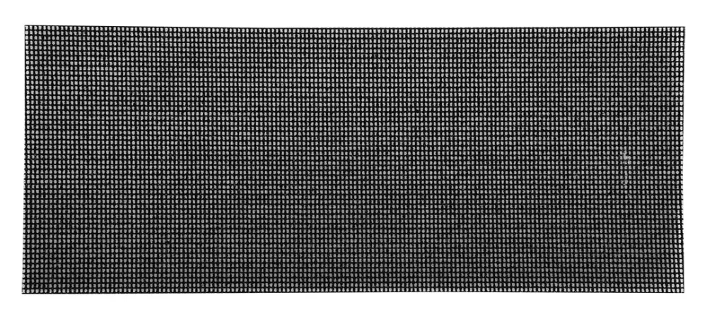 Csiszolóháló 115x280mm, fa, fém, műanyag, űveg, gipszkarton csiszoláshoz, P180, min. rendelés: 3db