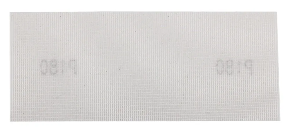 Csiszolóháló fehér 115x280mm, fa, fém, műanyag, űveg, gipszkarton csiszoláshoz, P180, min. rendelés: 3db