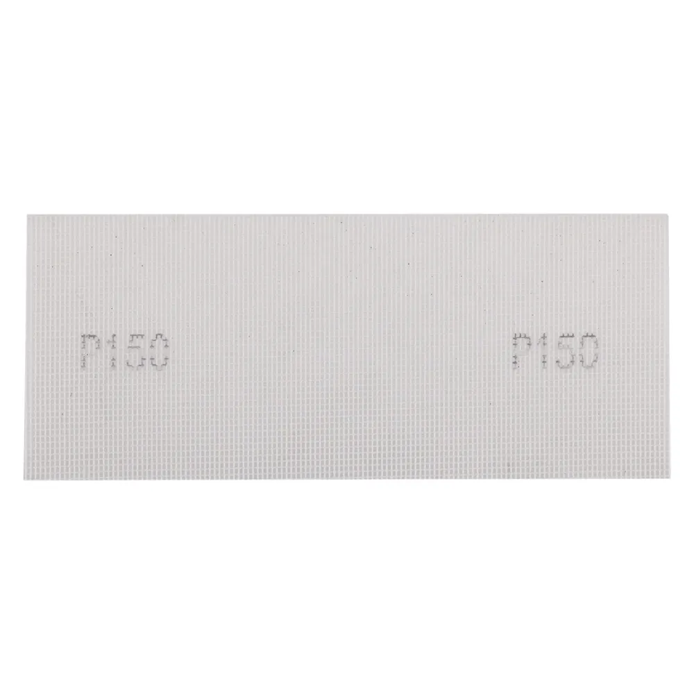 Csiszolóháló fehér 115x280mm, fa, fém, műanyag, űveg, gipszkarton csiszoláshoz, P150, min. rendelés: 3db