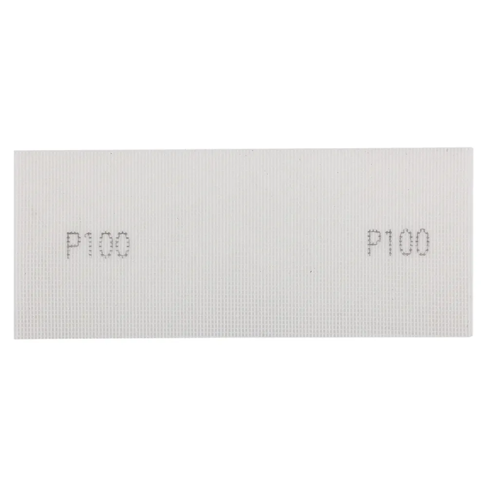 Csiszolóháló fehér 115x280mm, fa, fém, műanyag, űveg, gipszkarton csiszoláshoz, P100, min. rendelés: 3db