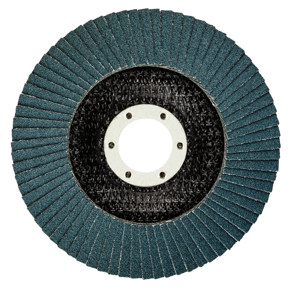 Csiszolókorong lamellás 115x22.2mm, K100, cirkónium INOX, min. rendelés: 5db