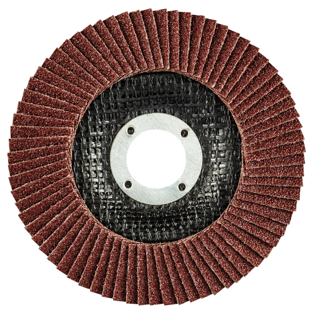 Csiszolókorong lamellás 115x22.2mm, K60 fém-fa, min. rendelés: 5db