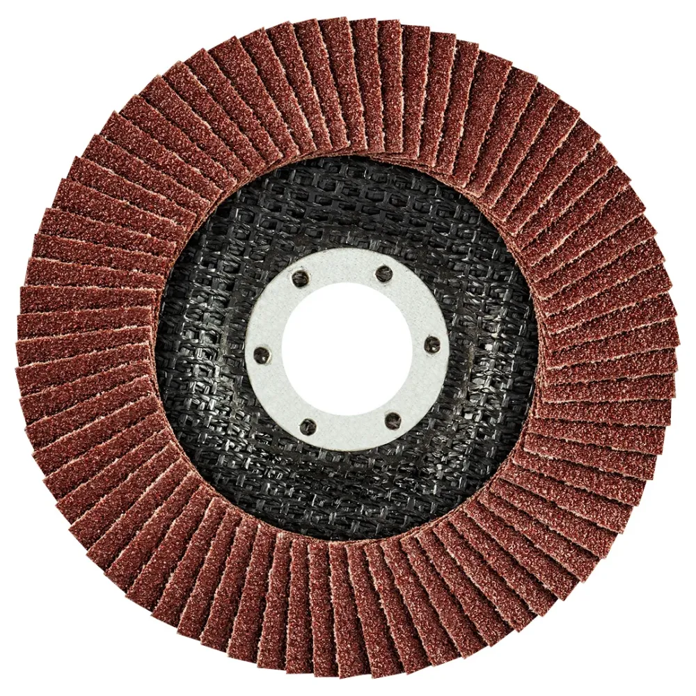 Csiszolókorong lamellás 115x22.2mm, K80 fém-fa, min. rendelés: 5db