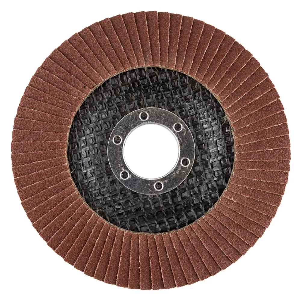 Csiszolókorong lamellás 115x22,2mm, P120 fém, fa, min.rendelés: 3db