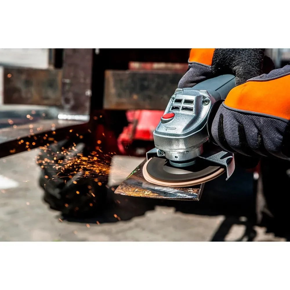 Csiszolókorong lamellás 125x22.2mm, K100 fém-fa, min. rendelés: 5db